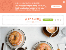 Tablet Screenshot of mamalehs.com